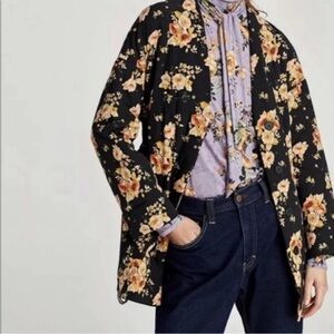 Zara Black Blazer Oversized Suit Jacket